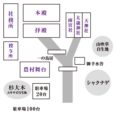 境内の案内図